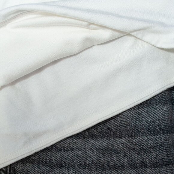 NWT J. Crew One Shoulder Top in White size M - Picture 7 of 12